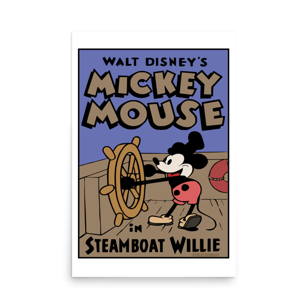 Steamboat Willie | Poster