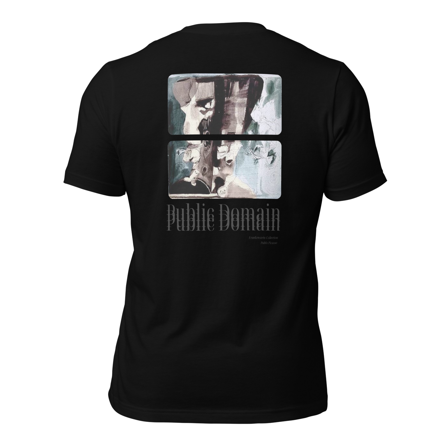 Surreal | Frankenstein T-Shirt, Classic Monster Clothing, Picasso Artwork | Frankenstein 2025
