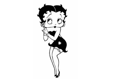 Betty Boop Black and White