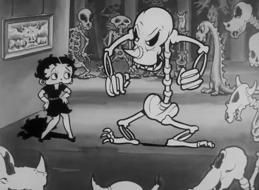 Betty Boop and Skellington