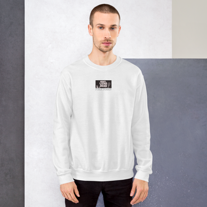 Night Of the Living Dead Sweatshirt Model Shot White