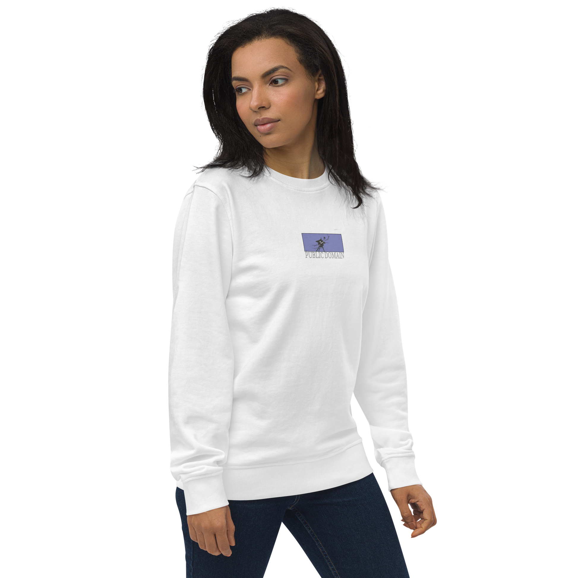 Women with White War of the Worlds Sc-Fi Sweatshirt