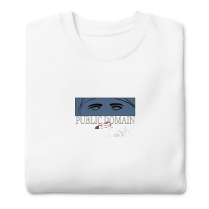 White Great Gatsby sweatshirt (Folded)